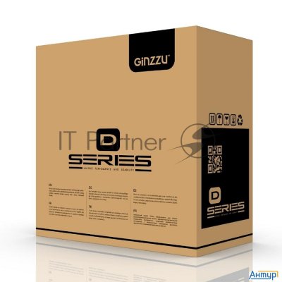 Ginzzu D180 2*usb 2.0,au W/o Psu
