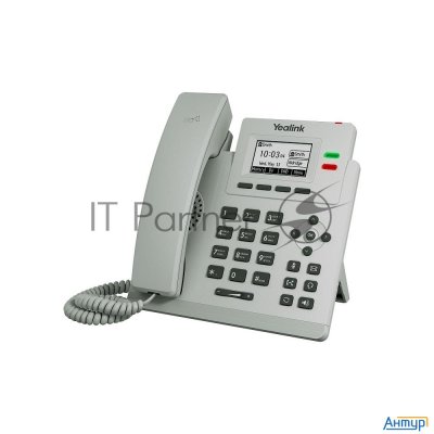 Телефон Yealink Sip-t31p, цвет светло-серый, 2 аккаунта, Poe, шт