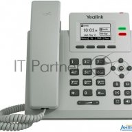 Телефон Yealink Sip-t31p, цвет светло-серый, 2 аккаунта, Poe, шт