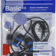 Наушники Defender Basic-616 Black/blue кабель 1,1 м