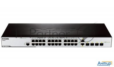 Сетевое оборудование D-link Des-3200-28/c1a Управляемый коммутатор 2 уровня с 24 портами 10/100base-