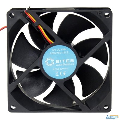 5bites Вентилятор Fb9225s-12l3 92x25 / Sleeve / 1800rpm / 3p
