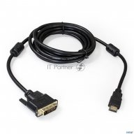 Кабель Exegate Ex284906rus  Hdmi-dvi Exegate Ex-cc-hdmim-dvim-2.0 (19m/25m, Dual Link, 2м, 2 фильтра