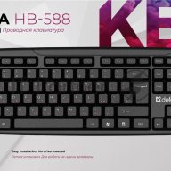 Клавиатура Usb Defender Astra Hb-588 Ru 45588
