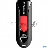 Флеш Диск Transcend 16gb Jetflash 590 Ts16gjf590k Usb2.0 черный