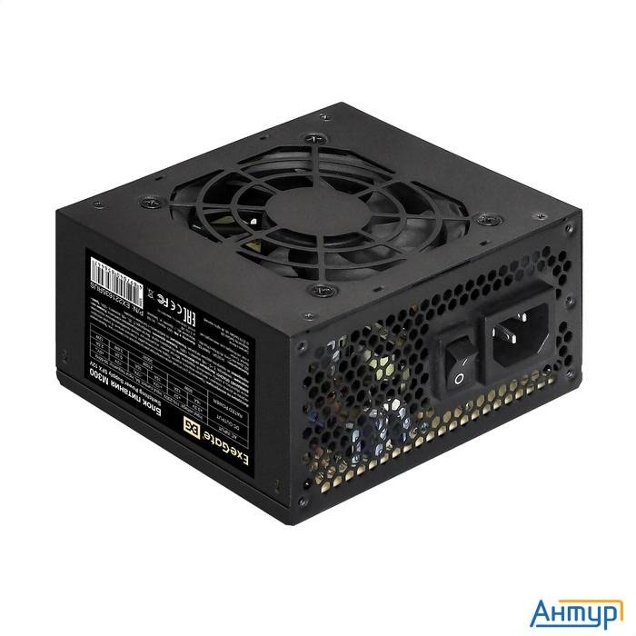 Exegate Ex292236rus Блок питания 500w Exegate M500 (sfx, Apfc, КПД 87% (80 Plus Silver), 8cm Fan, 24