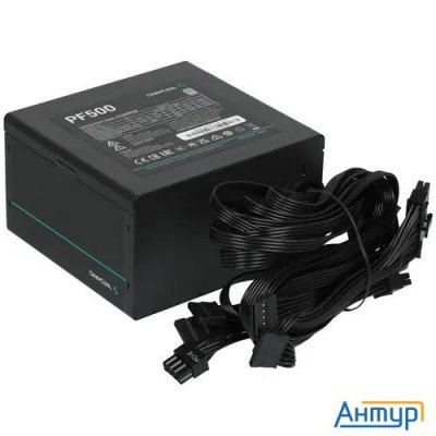 Блок питания Deepcool Atx 500w Pf500 80 Plus  (20+4pin) Apfc 120mm Fan 6xsata Rtl