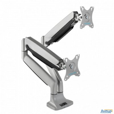 Kromax Office-22 Silver Настольный кронштейн для мониторов 17"-35" (до 2x15 кг)