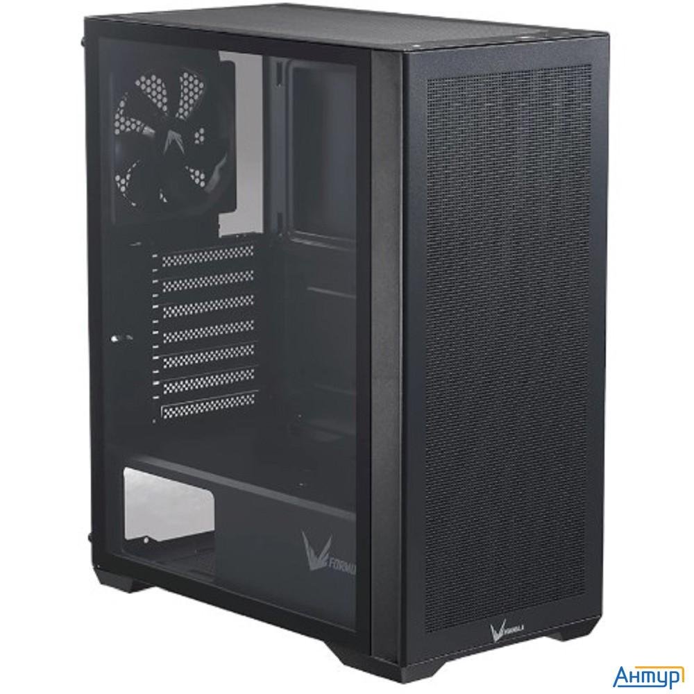 Formula Air Power G5 черный без БП Atx 1x120mm 1xusb3.0 1xusb3.1 Audio Bott Psu