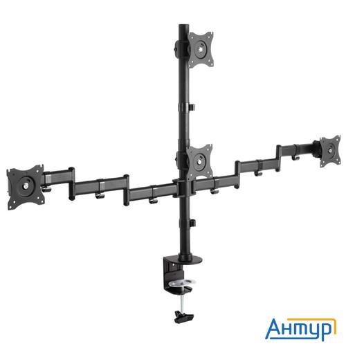 Arm Media Lcd-t16 черный 15"-32" макс.40кг настольный поворот и наклон верт.перемещ.