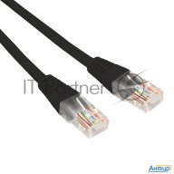Патч-корд U/utp Rexant категория 6, Rj45-rj45, неэкранированный, 26awg, Lszh, черный, 1.5 м