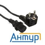 Кабель питания Exegate Power Pc-1,8p (Евровилка угл. Schuko->С13) Vde-250v-3*0.75-cu, 10a, 1.8м