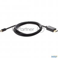 Кабель-переходник Mini Displayport M -> Display Port M  4k*60 Hz 1,8м Vcom <cg682-1.8m>