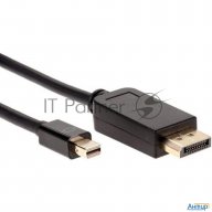 Кабель-переходник Mini Displayport M -> Display Port M  4k*60 Hz 1,8м Vcom <cg682-1.8m>