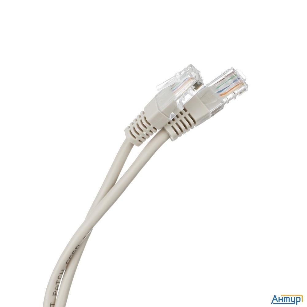Neomax (nm13011-020) Шнур коммут. Utp  2 м, Cat.5е, 24awg, серый, Lszh  многожильный