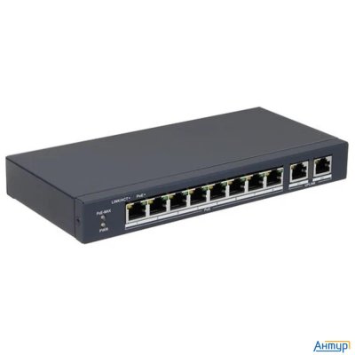 Hiwatch Ds-s1008p 8x100mb 2g 8poe+ 60w неуправляемый