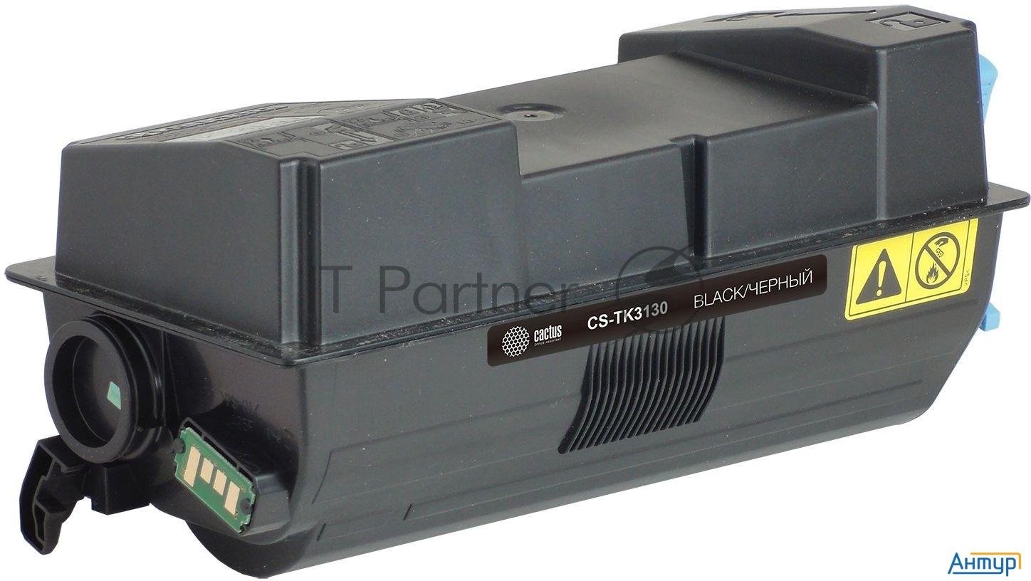 Тонер Картридж Cactus Cs-tk3130 черный для Kyocera Mita Fs 4200/4300/4200dn/4300dn/m3550idn Ecosys/6