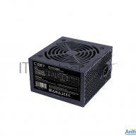 Блок питания Atx Cbr Psu-atx500-12ec, 500w, 20+4pin/1*4+4pin/1*6pin/2*ide/4*sata, 12cm Fan, Black