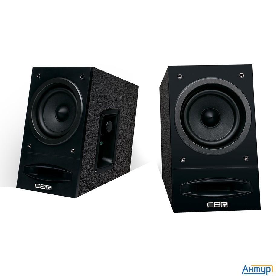 Cbr Cms 590 Black, Акустическая система 2.0, питание 220 В, 2х5 Вт (10 Вт Rms), материал корпуса Mdf