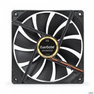 Вентилятор Exegate Ex14025s3p, 140x140x25 мм, подшипник скольжения, 3pin, 900rpm, 24dba