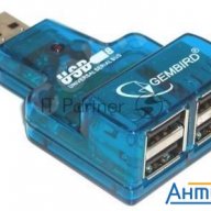 Контроллер Gembird  Hub Usb2.0 Mini 4-port Uhb-cn224
