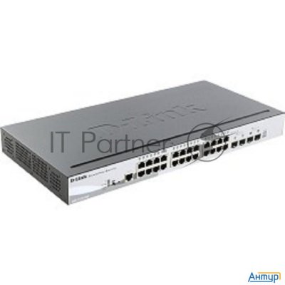 Сетевое оборудование D-link Dgs-1510-28xmp/a1a Управляемый стекируемый коммутатор Smartpro с 24 порт