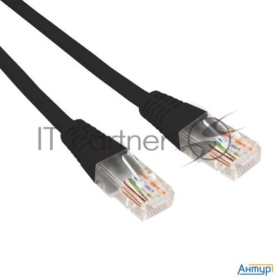 Патч-корд U/utp Rexant категория 6, Rj45-rj45, неэкранированный, 26awg, Lszh, черный, 5 м