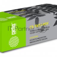 Тонер Картридж Cactus Cs-tk5140y желтый для Kyocera Mita M6030cdn/m6530cdn/p6130cdn Ecosys (5000стр.