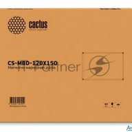 Демонстрационная доска Cactus Cs-mbd-120x150 магнитно-маркерная лак 120x150см алюминиевая рама белый