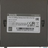 Коммутатор Tenda Tef1105p-4-38w 5port 10/100m