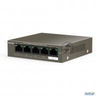 Коммутатор Tenda Tef1105p-4-38w 5port 10/100m