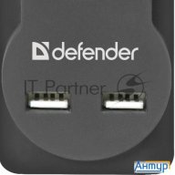 Сетевой фильтр Defender 1.8m Dfs 751 5outl. 99751
