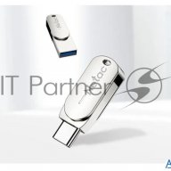 Флеш Диск Netac U785 16gb <nt03u785c-016g-30pn>, Usb3.0+typec, металлическая