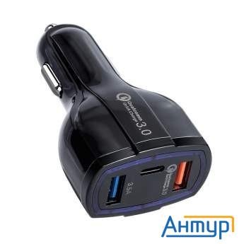 Orient Qc-12v3b Автомобильное зарядное устройство с функцией быстрой зарядки, поддержка Quick Charge