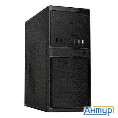 Powercool Корпус S6012-2u3c-500w (midi Tower, Черн., БП500Вт., 2*usb3.0, 2*usb2.0, 1*usb Typec)