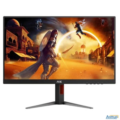 Lcd Aoc 27" Q27g4/d Black-red с поворотом экрана {ips 2560x1440 200hz 0.3ms 178/178 450cd Hdmi2.0 Di
