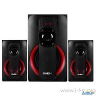 Sven Ms-304 черный (~ 230 В, 50 Гц, сабвуфер: 159х 272 х 245, вес 3,3)