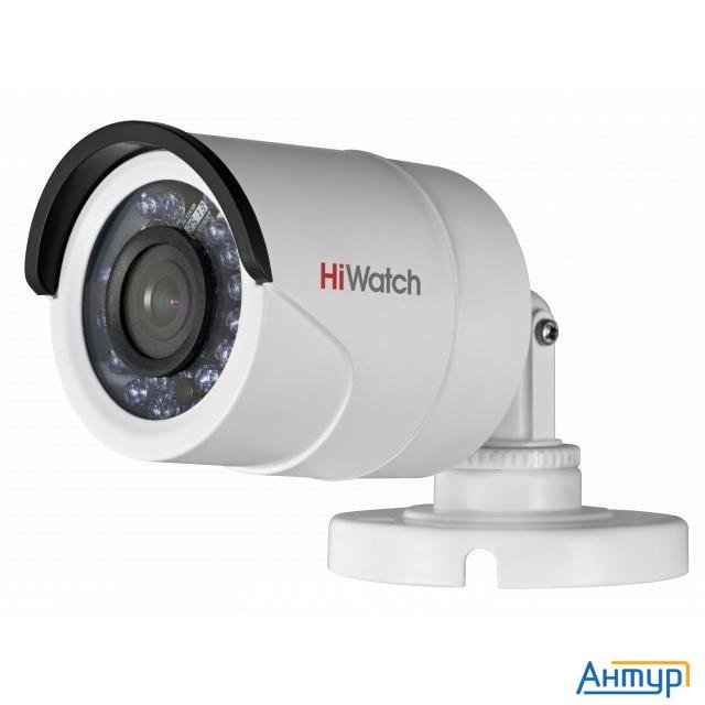 Hiwatch Ds-t200(b) (2.8 Mm) Камера видеонаблюдения 2.8-2.8мм Hd Tvi цветная корп.:белый
