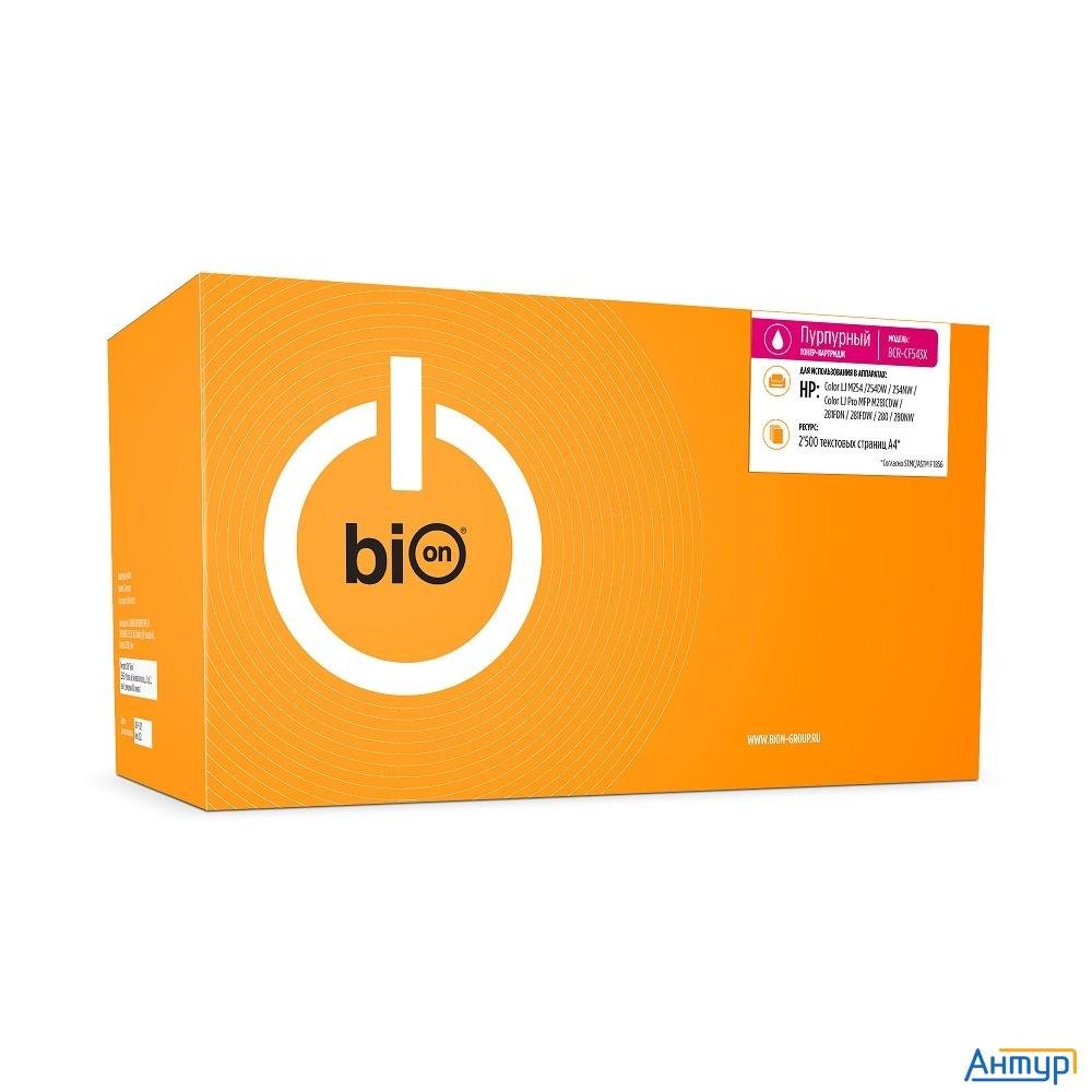Bion Bcr-cf543x Картридж для Hp Color Laserjet Pro M254/254dw/254nw/mfp M281cdw/281fdn/281fdw/280/28