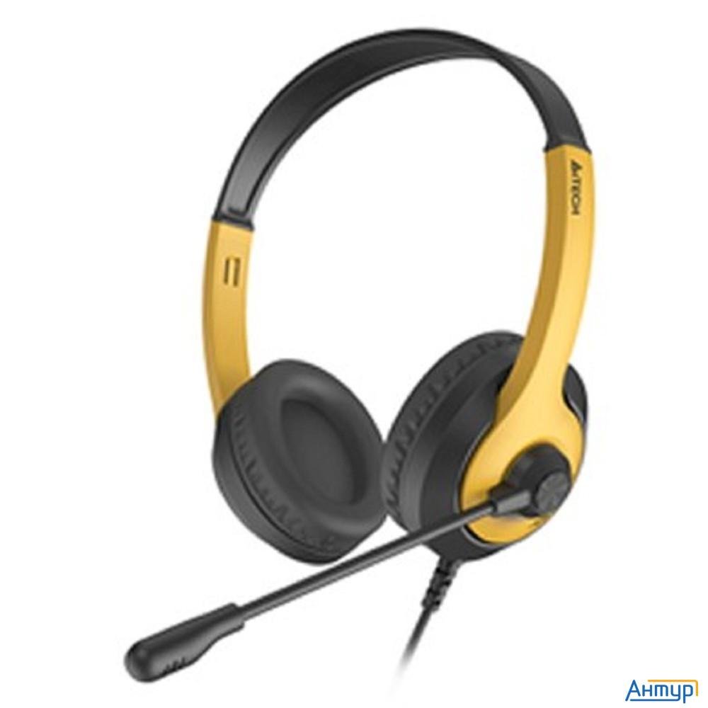 A4tech Fstyler Fh100u желтый/черный 2м накладные Usb (fh100u (bumblebee))