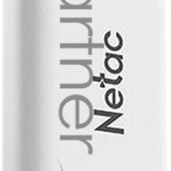 Флеш Диск Netac U185 32gb  Nt03u185n 032g 30wh , Usb3.0, с колпачком, пластиковая белая