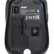 Мышь Acer Omr050 черный оптическая (1600dpi) беспроводная Bt/radio Usb (8but)