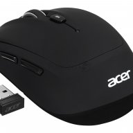 Мышь Acer Omr050 черный оптическая (1600dpi) беспроводная Bt/radio Usb (8but)
