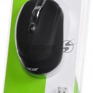 Мышь Acer Omr050 черный оптическая (1600dpi) беспроводная Bt/radio Usb (8but)