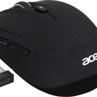 Мышь Acer Omr050 черный оптическая (1600dpi) беспроводная Bt/radio Usb (8but)