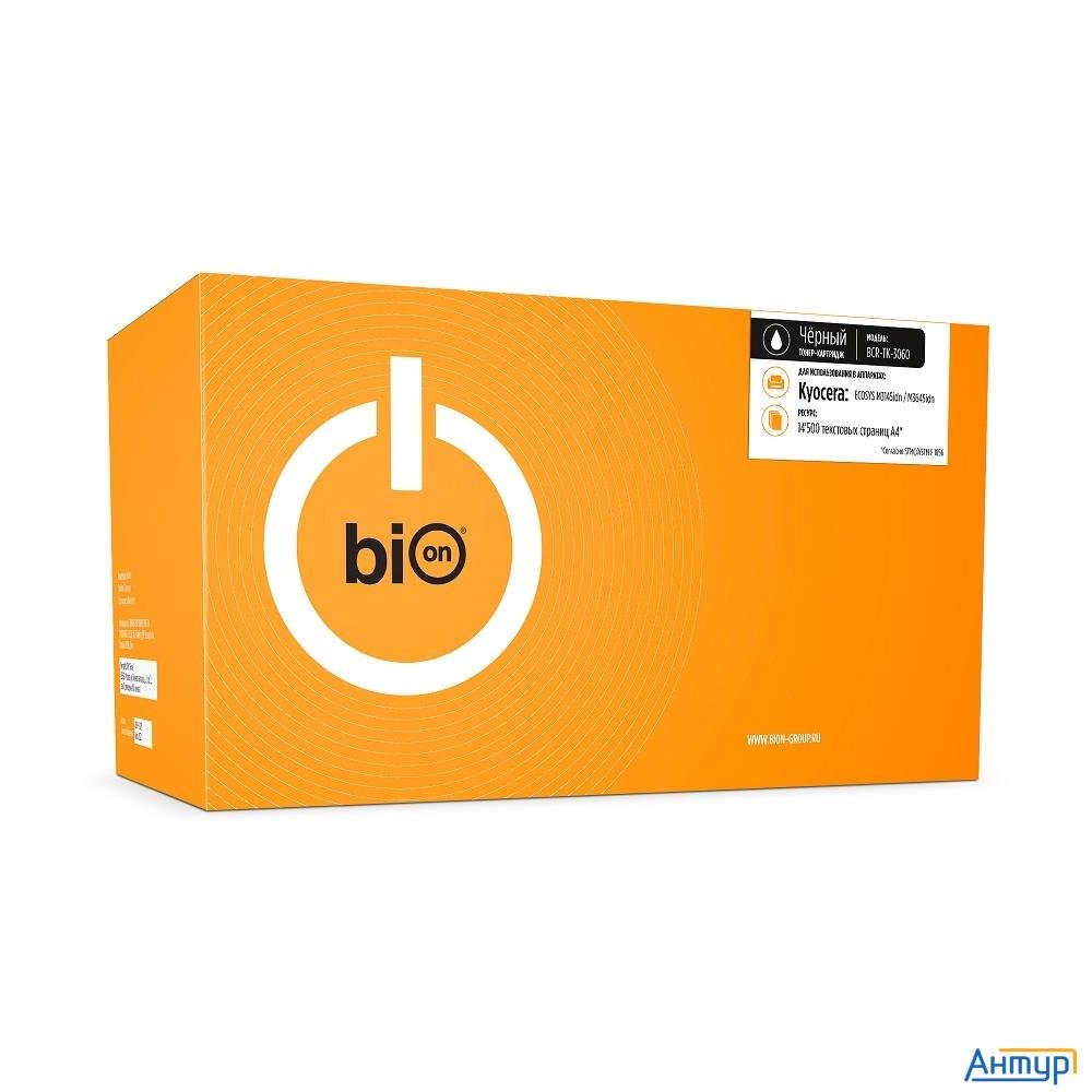 Bion Bcr-tk-3060  Картридж для Kyocera{ Ecosys M3145idn/m3645idn }(14500  стр.),Черный , с чипом