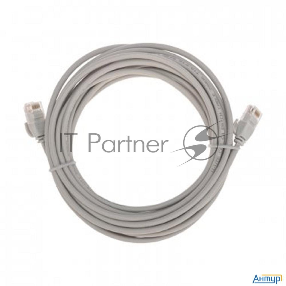 Патч-корд U/utp Rexant категория 6a (10g), Rj45-rj45, неэкранированный, 28awg, Lszh, серый, 5 м