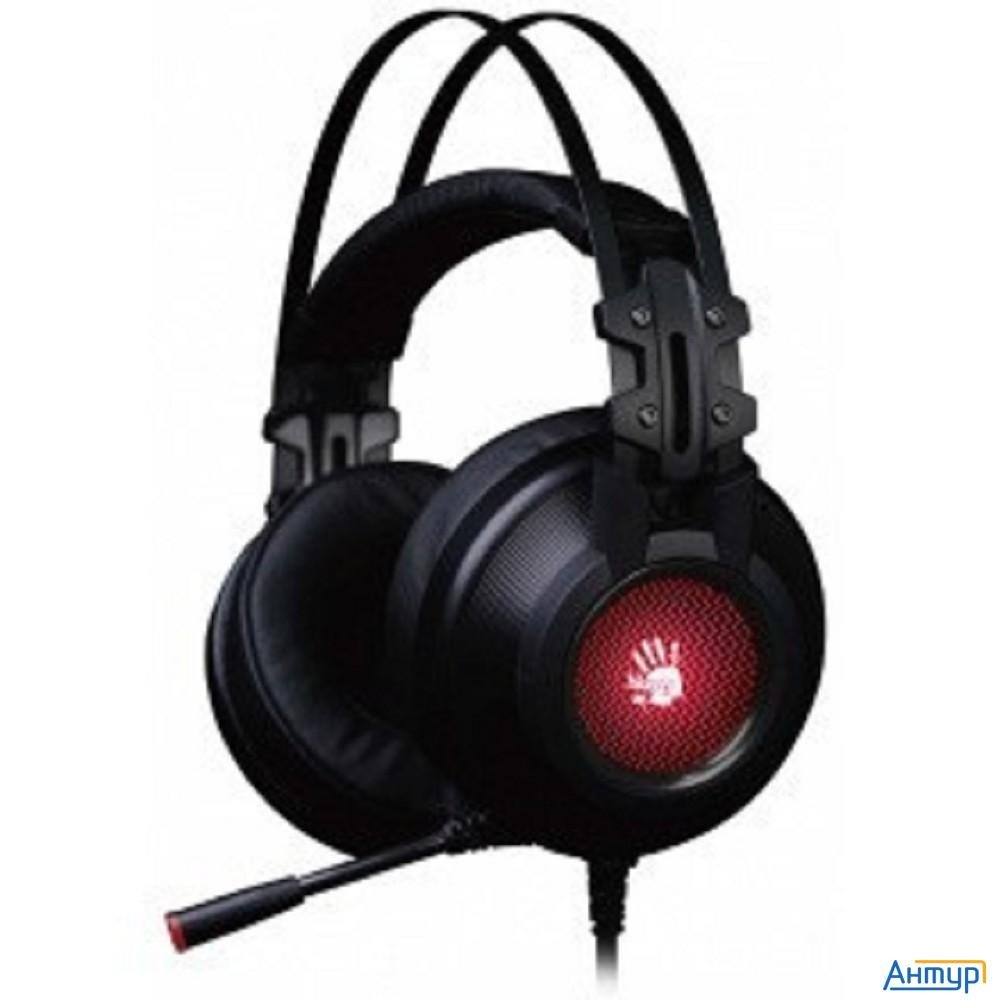 A4 Bloody G525 черный 2м мониторы оголовье