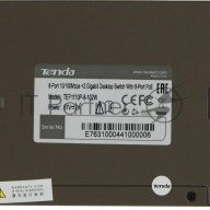 Коммутатор Tenda Tef1110p-8-102w 8port 100m 8poe