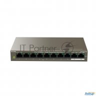 Коммутатор Tenda Tef1110p-8-102w 8port 100m 8poe